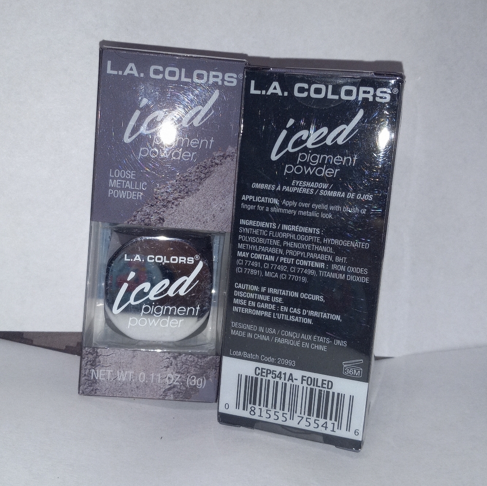 L.A. Colors "ICED" Pigment powder